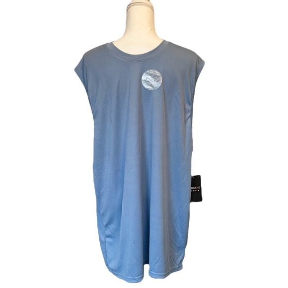 Galaxy By Harvic Athletic Moisture Wicking Fabric Blue Men’s Tank Top XXL - Picture 10 of 10